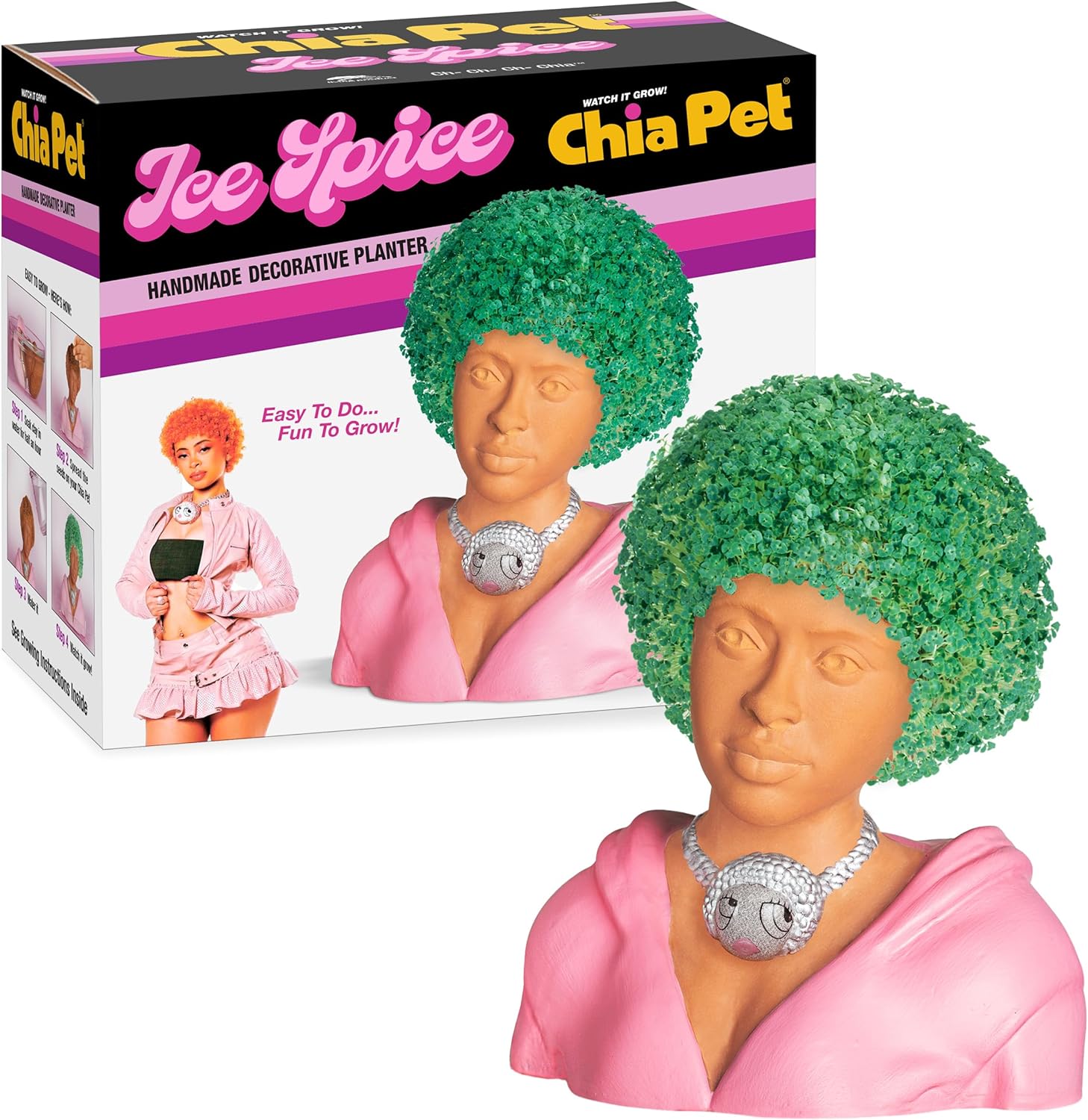 THE ICE SPICE CHIA PET